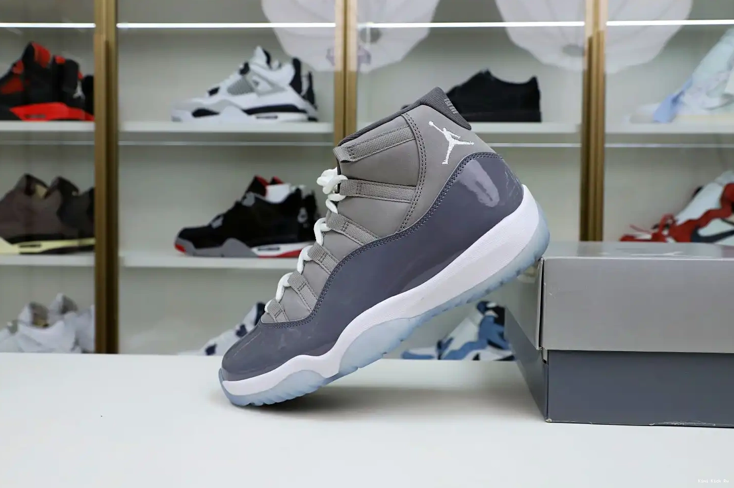 RETRO 'COOL JORDAN 11 2021 Kimikick GREY' AIR 0814